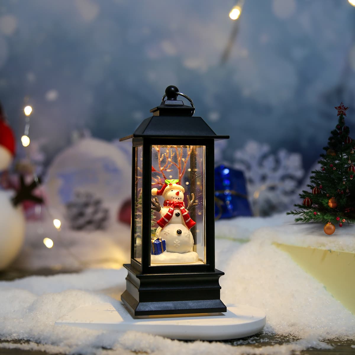 Santa Claus lantern ornament