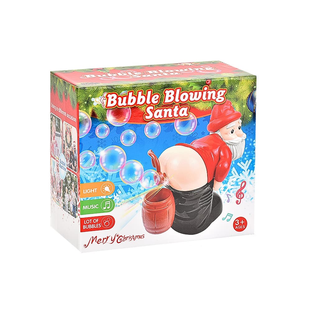 Santa Claus Funny Toy Bubble Machine