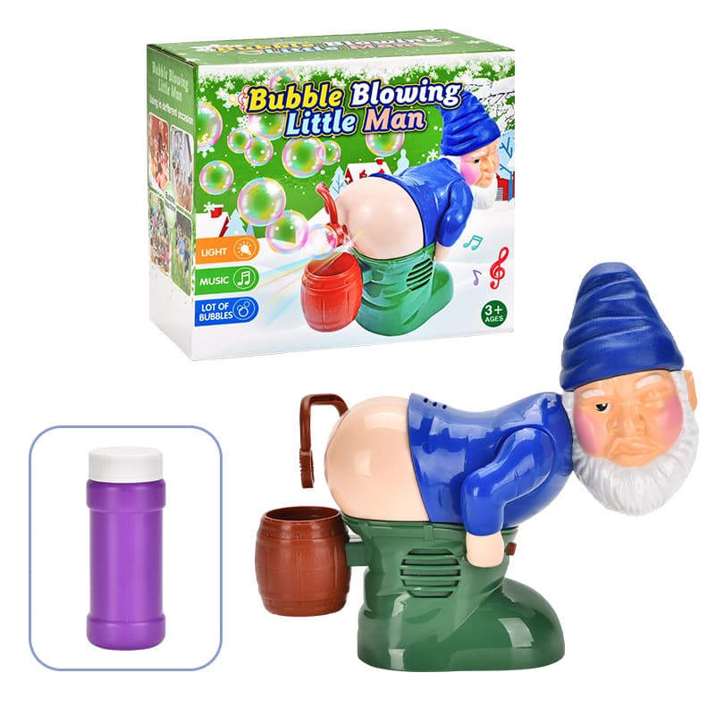 Santa Claus Funny Toy Bubble Machine